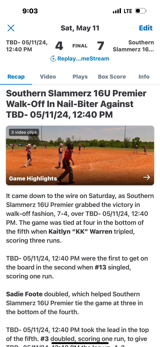 Although we didn’t come out on top, i’m still proud of our team for coming out and performing this weekend!! A few highlights from this weekend!!🖤❤️
batting avg: 556
OBP: 636
<a href="/SouthernMissSB/">Southern Miss Softball</a> @wmcareysoftball <a href="/DeltaStateSB/">Lady Statesmen Softball</a> <a href="/GoChoctaws_SB/">Mississippi College Softball🥎</a> <a href="/MCCEaglesSB/">MCC Eagles Softball</a> <a href="/Mgccc_Softball/">Gulf Coast Softball</a> <a href="/JC_BobcatsSB/">Jones College SB</a>