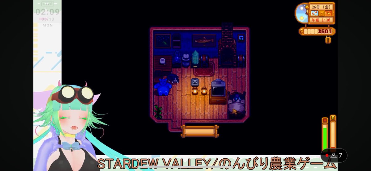 Welcome to a relaxing and cheerful Stardew Valley stream with イトカワさん.☺️😁👍🏻
#JPVtuber #Vtuber #VTuberUprising #streaming #StardewValley #シルカライブ #VtuberSupport #SupportSmallStreamers #SupportSmallStreams