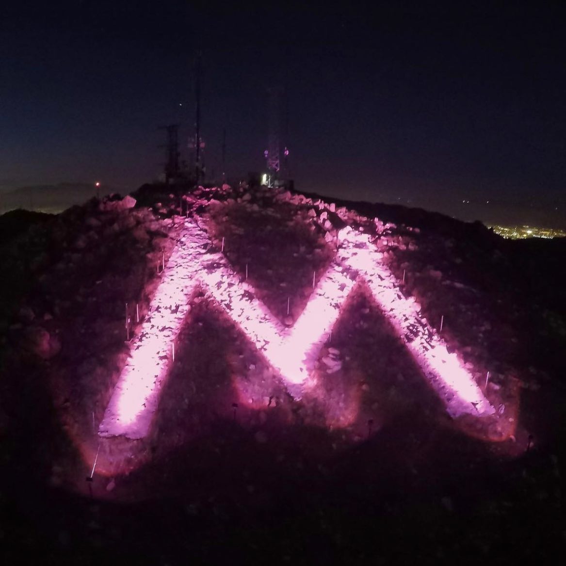 Tonight, the M on Box Springs Mountain will be lit pink in honor of Mother's Day.
.
.
#morenovalley #ilovemoval #mlighting #mothersday #moms #mothers #mother