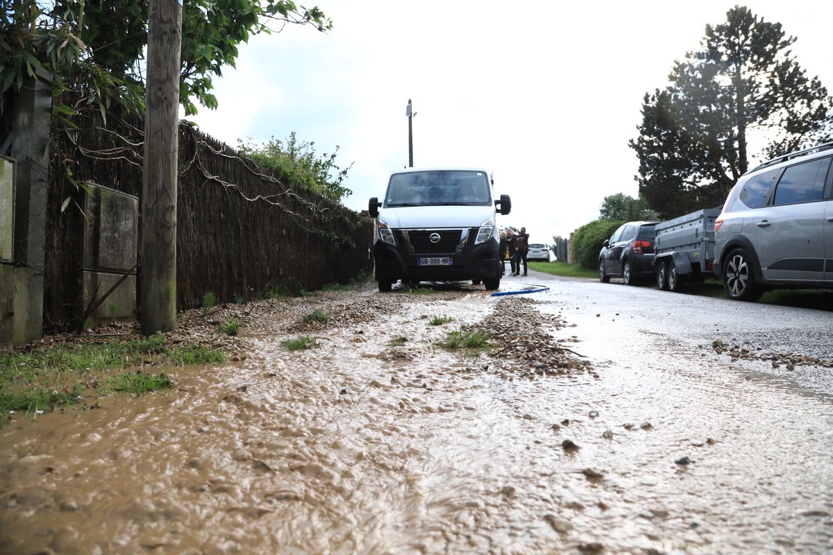 Le nord de l'Yonne touché par les orages, une dizaine d'habitations inondées #FaitsDivers #Météo >> lyonne.fr/thorigny-sur-o…