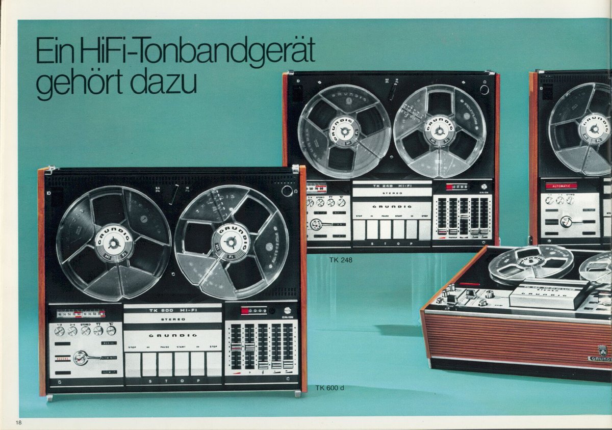 Daily theme: #audiovisual Grundig Katalog 1973.