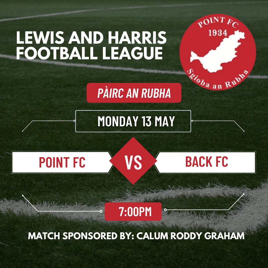 Monday night league action against Back to look forward to tomorrow. Come along and support the Reds!