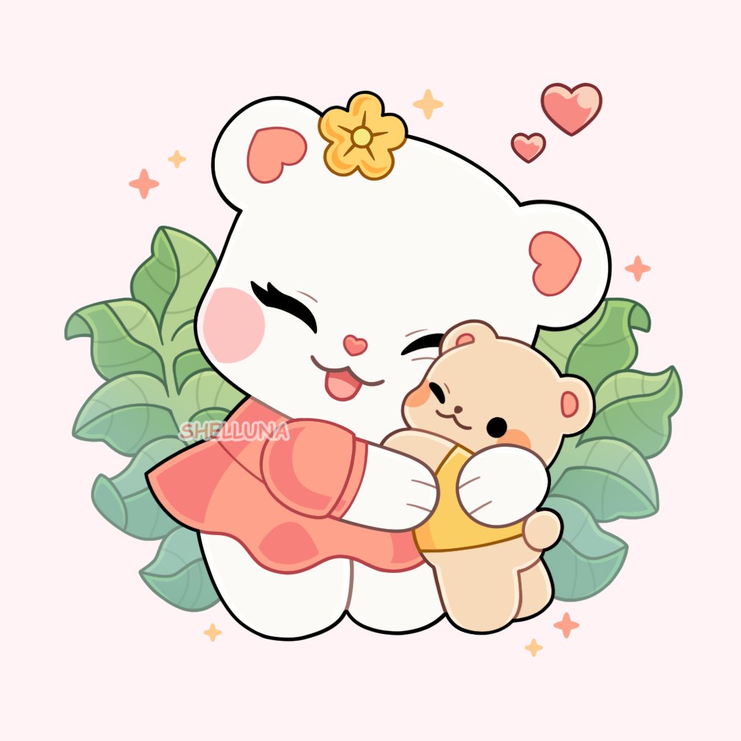 Shelluna_'s tweet image. Happy Mother’s Day to all the moms and moms to be out there! A special shoutout to my sistar who had her first baby this year! I’m so happy for you and your husband! You’re already a great mom, too! 🤗💕

#mothersday2024 #kawaiiart #cuteanimals #shelluna #bears
