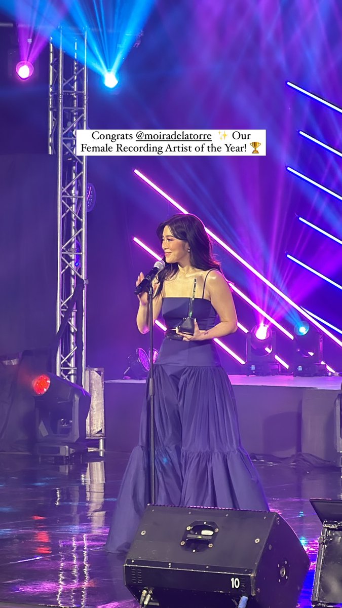 051224 💐: Box Office Entertainment Awards 2024

'Congrats @/moiradelatorre ✨ Our Female Recording Artist of the Year! 🏆'
- @cornerstone_ofc

LINK:
🖇️instagram.com/stories/corner…

@moiradelatorre
#BoxOfficeEntertainmentAwards2024