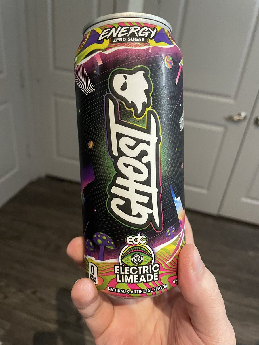 Tried this bad boy last night… I love Ghost but this wasn’t the play for me! I couldn’t get past 3 sips 🤮. Warhead flavor is still my jam tho!