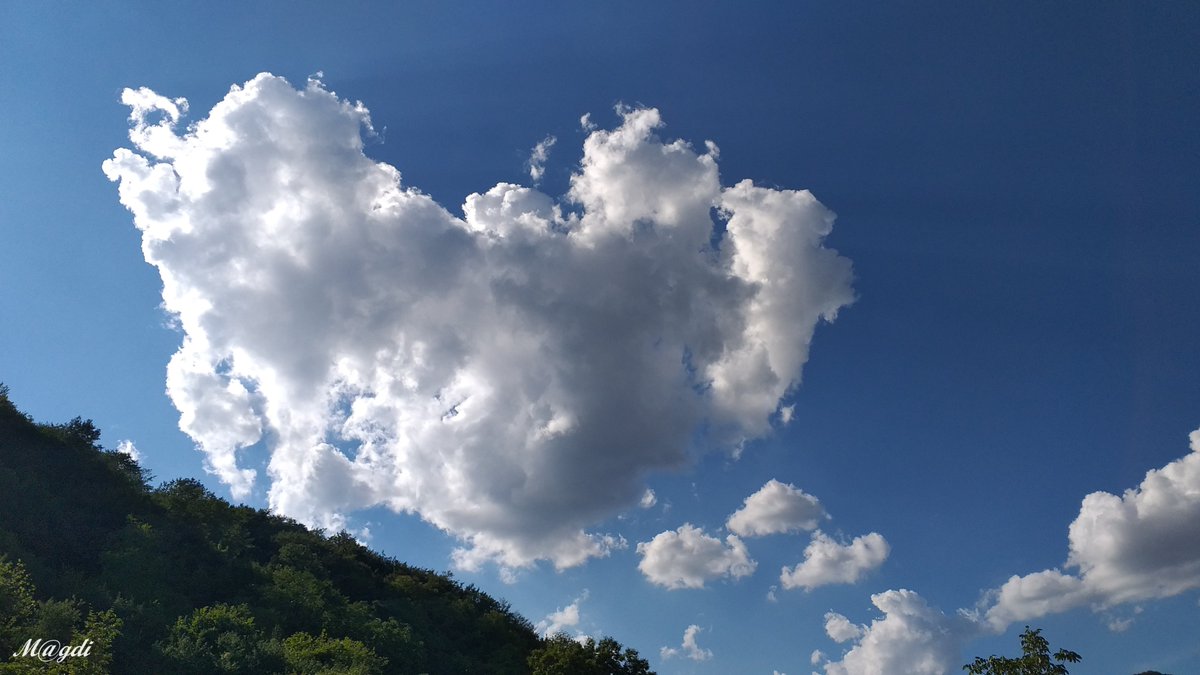 'Le #nuvole sono soffici, morbide e vaporose, sembrano #montagne di zucchero filato.'

#ComeNuvoleNellAria #VentagliDiParole