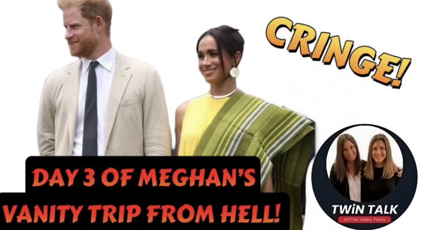 🎉NEW TWiN TALK LIVE🎉 Today! Sunday 5/12 12pm (PST) 3pm (EST) 8pm (GMT) #HarryandMeghanAreGrifters #HarryandMeghanInNigeria #MeghanEffect #MeghanMarkleIsAConArtist #FOHarry #PrinceHarry #MeghanMarkle Click Link to Join Chat! 👇 m.youtube.com/watch?v=VS9iTx…