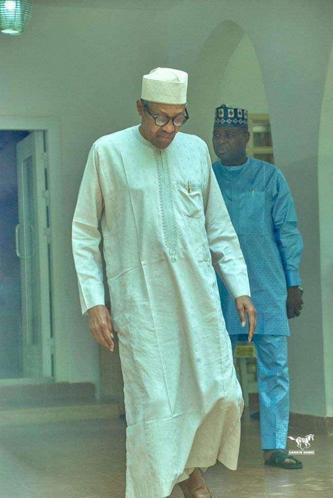 Muhammadu Buhari @MBuhari's time 👏👏👏