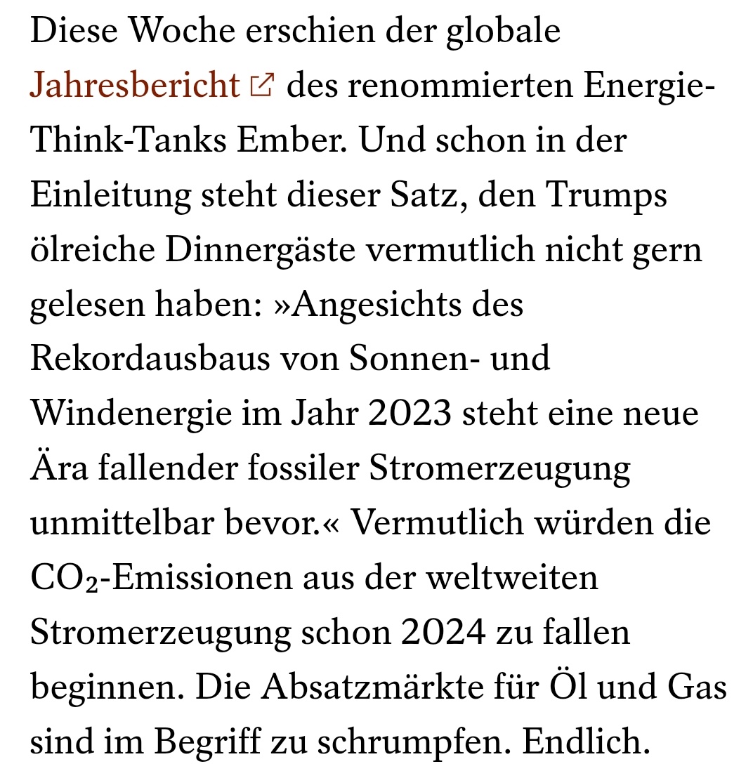 #erneuerbareEnergie #FossilFuels #trump  @EmberClimate