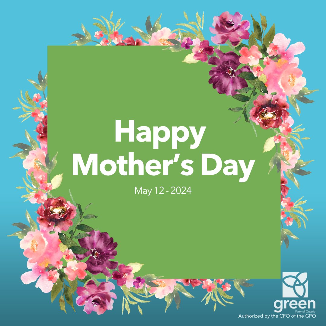 Happy Mother's day! We hope you have a wonderful time with friends and family today.