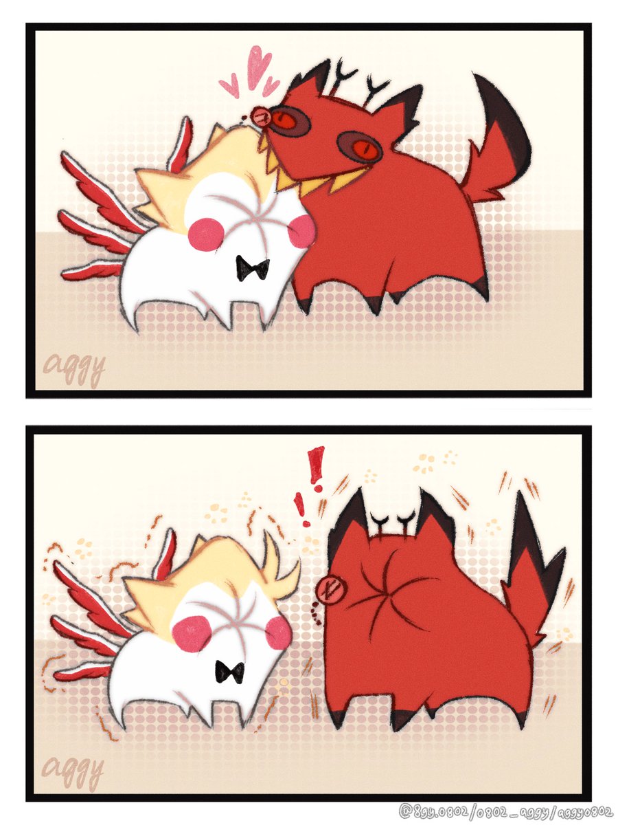 aggy0802's tweet photo. #radioapple meets🍋 #alastorxlucifer #HazbinHotelLucifer #HazbinHotelAlastor #hazbinhotel #appleradio #LuciferHazbinHotel #AlastorHazbinHotel #cursedcatalastor #catlastor #lucicat https://t.co/mQAcXegpFt