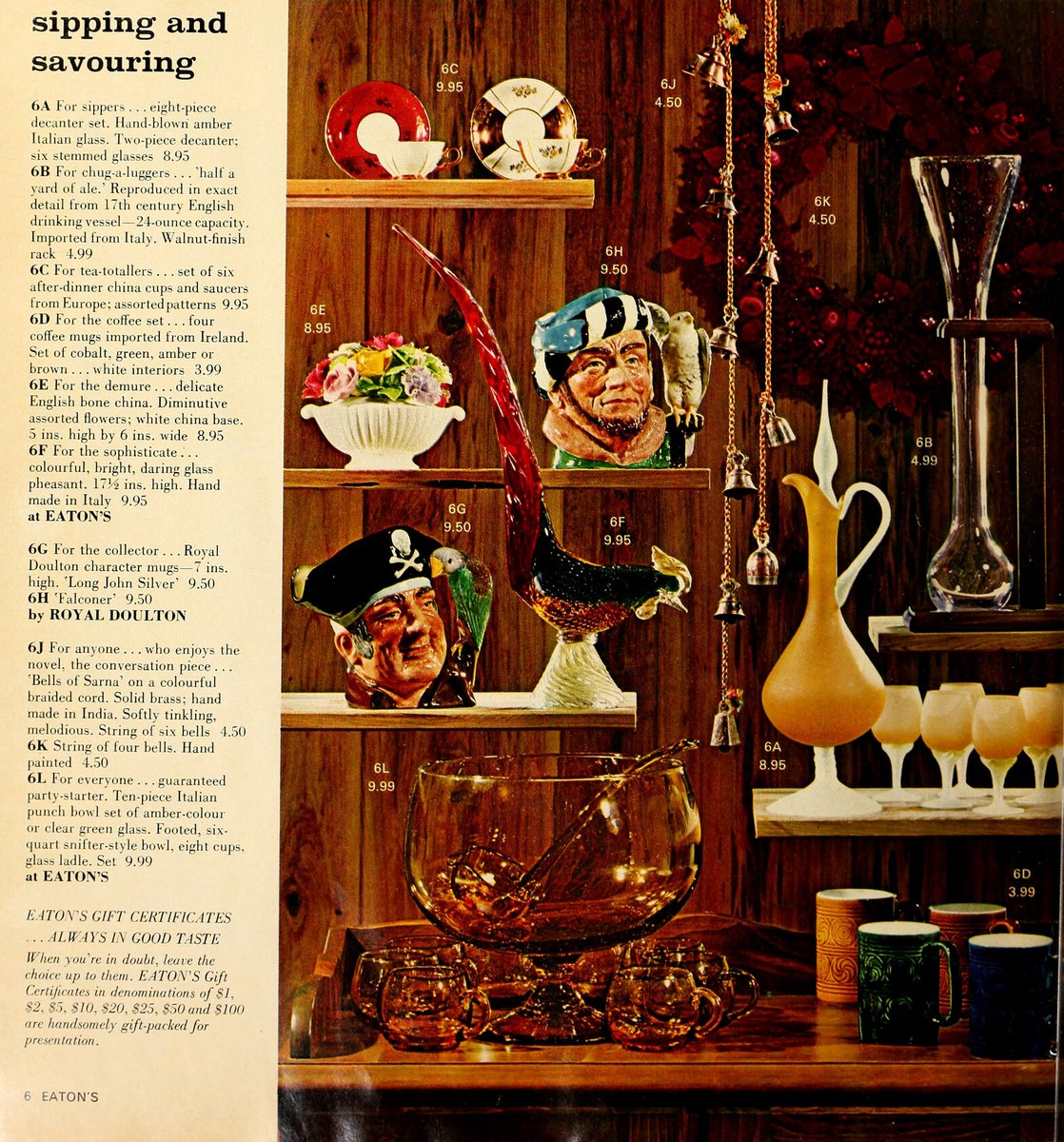 Eatons Catalogue 1953. #interiors #catalogues #vintage