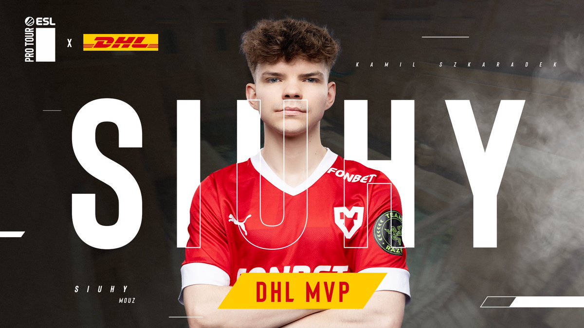 LEADING HIS TEAM TO VICTORY IN STYLE 📈

@siuhycs IS YOUR #ESLProLeague SEASON 19 #ESLProTour DHL MVP ⚔️

@DeutschePostDHL