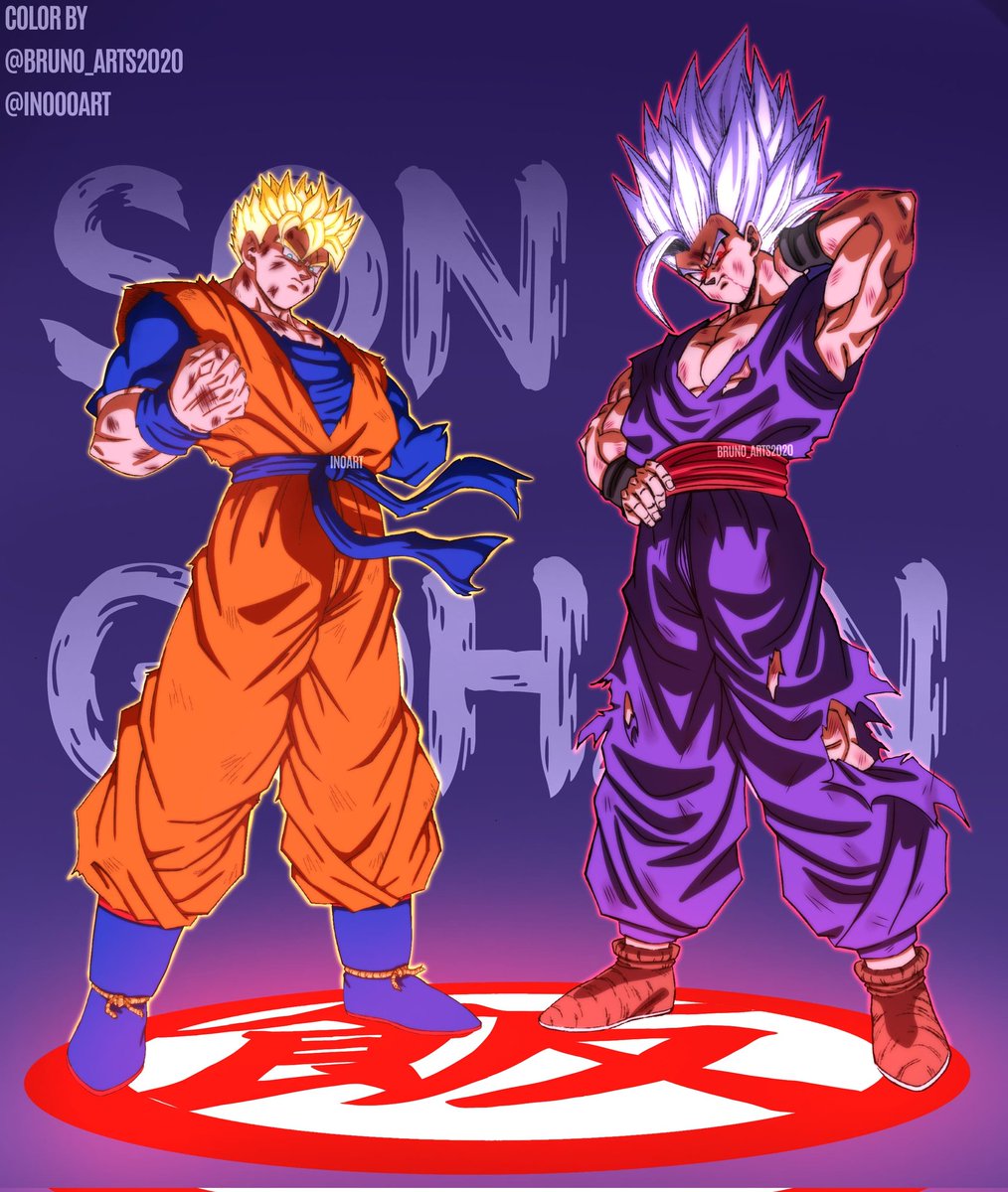 ¡SON GOHAN!
Colaboración con <a href="/inoo_art/">Inoart 🇨🇱</a>
Espero les guste.
Gohan del futuro: <a href="/inoo_art/">Inoart 🇨🇱</a>
Gohan Bestia: @bruno_arts2020
.
.
.
Dibujo original: <a href="/y_man_07/">ゆうきめん</a>