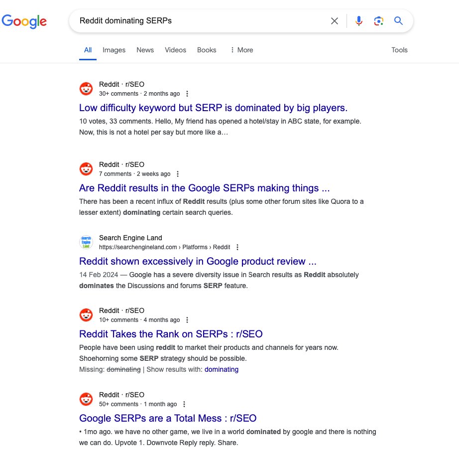 I don't know what to say.