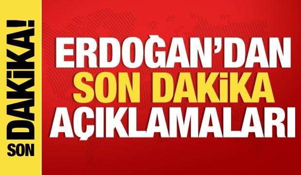 Cumhurbaşkanı Erdoğan'dan son dakika açıklamaları buff.ly/4bgSARq