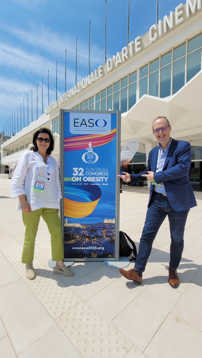 ¿No lo sabías? 😵 📢 En 2025 tendremos el congreso @EASOobesity #ECObesity2025 en Málaga. Gracias a @DrTinahones @FelipeCasanueva @mardelmala @SociedadSeedo @AndreeaCiudin1 @CristobMorales @LilliamMeneses @acrujeirasm @SusanaMonereo @javierbutra @SharonaAzriel @Cesarbustosm