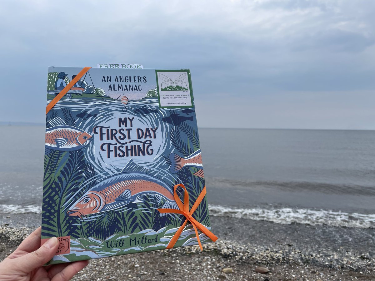 “Anticipation is everything in angling.”

The Book Fairies are sharing copies of #MyFirstDayFishing by #WillMillard along waterways up and down the UK today!

Who will be lucky enough to spot one?

#ibelieveinbookfairies  #TBFMagicCat #magiccatpublishing #musselburgh #Edinburgh