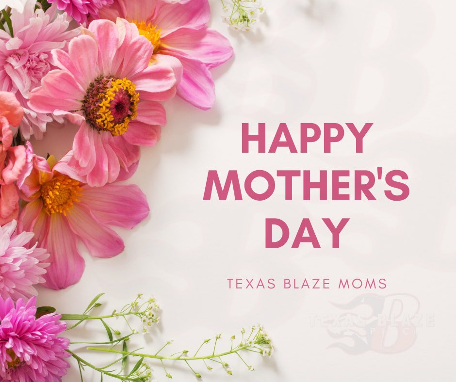 🌟Celebrating our Texas Blaze Softball Moms! On this Mother’s Day, we want to express our deepest gratitude to all the incredible moms who support our players and our team day in and day out. 💐 #TexasBlazeSoftball #MothersDay
