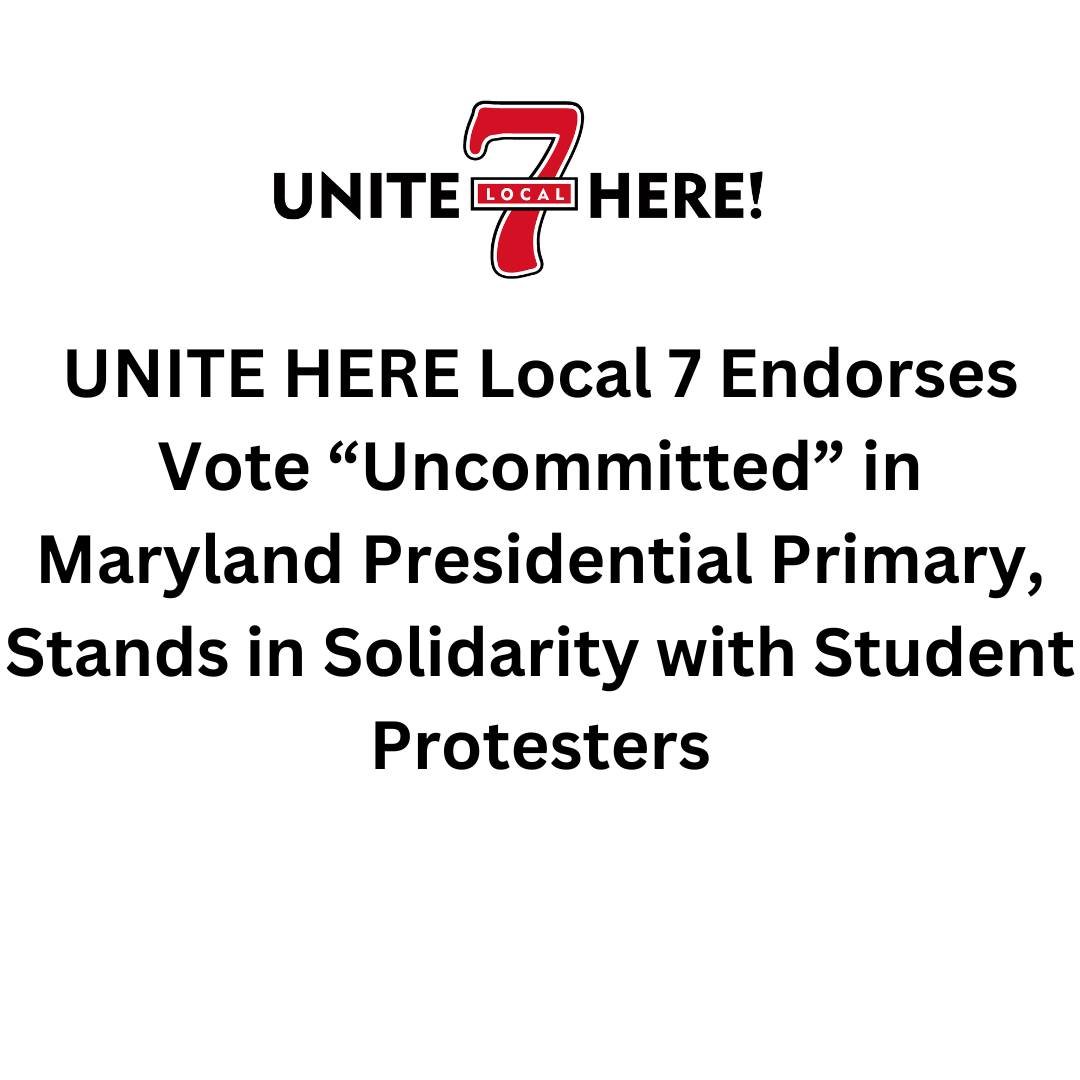 Vote Uncommitted Maryland tweet media