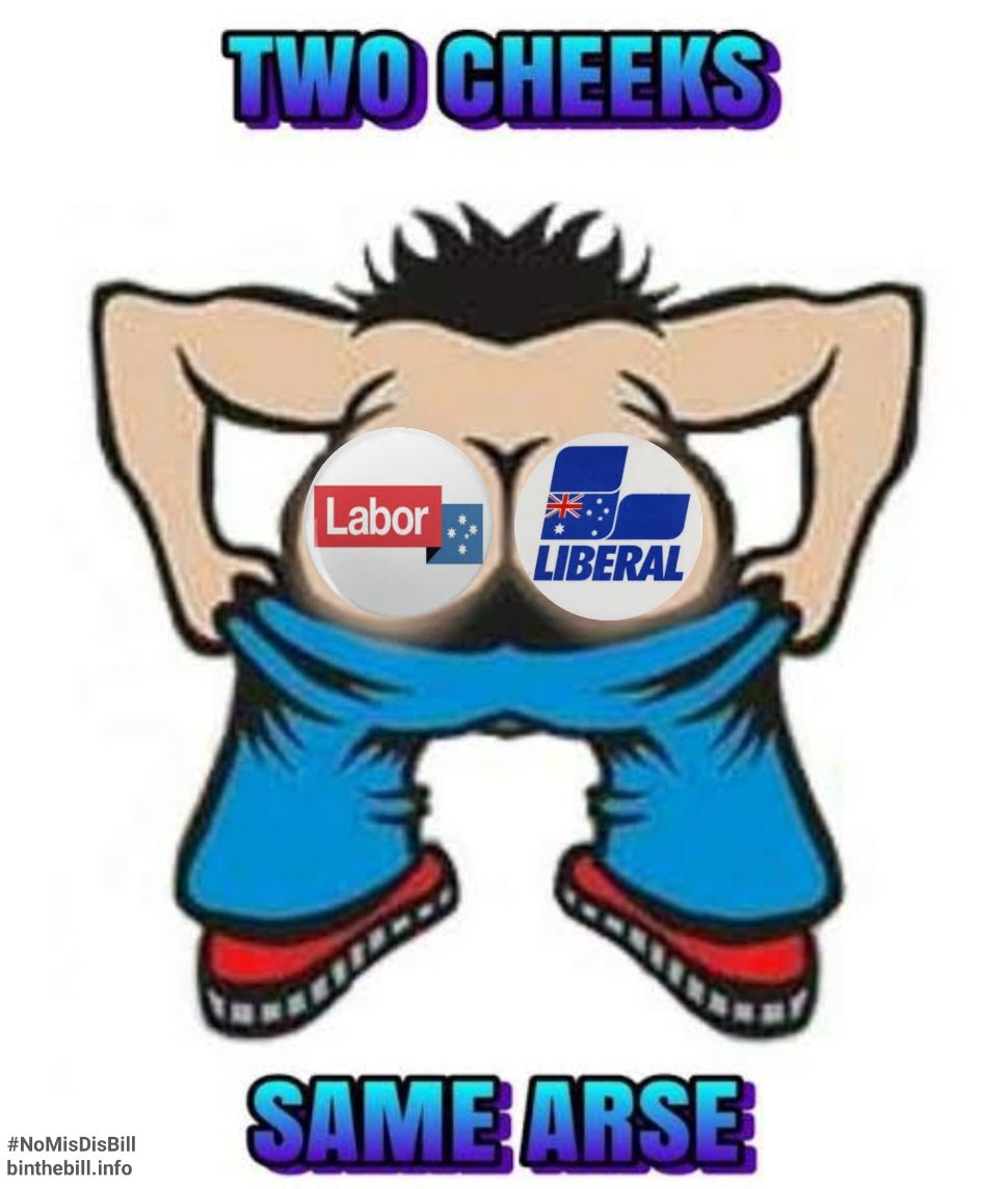 Australia, they're screwing us! The Liberal party first proposed censoring Australians on social media & the Labor Party introduced the misinformation disinformation bill. That's just one example... #NoMisDisBill