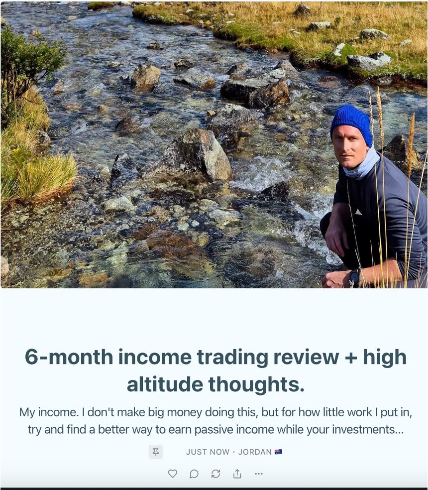 New article on Geólogo Trader. 🇦🇺 How much income do I actually make? + high altitude thoughts (delirious) about my future setup in Argentina 🇦🇷 & Latin America. Link in bio if you're interested. 🥩