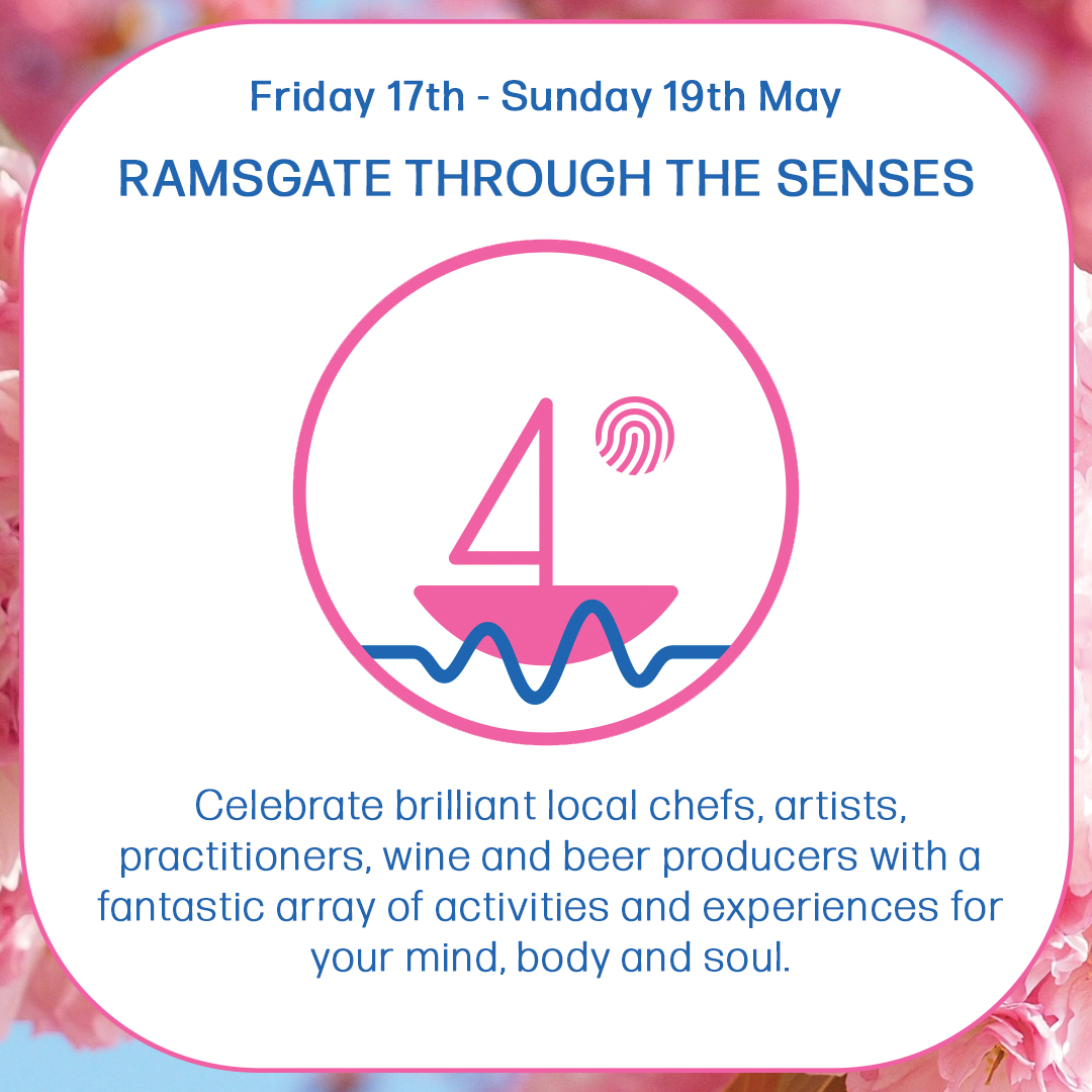 Under a week to go!🥂

Come and indulge in an enriching lineup of activities and events all celebrating the nature, people and produce from the Garden of England 🌱

ramsgatethroughthesenses.org 

#kent #festival #ramsgate