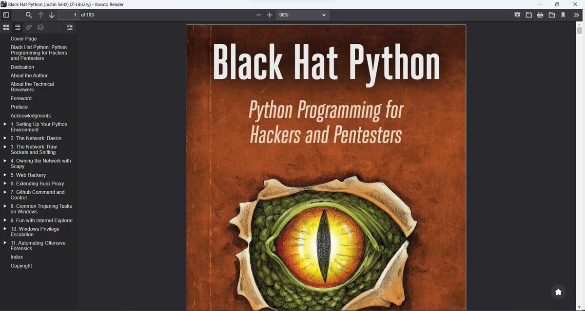 Day 10/??? of getting skilled: - Completed all General skills questions from picoctf. - Completed API Documentation course from @apisecu - Started reading the book Black Hat Python, to create some amazing projects for my cybersecurity resume, that was the only thing i lacked