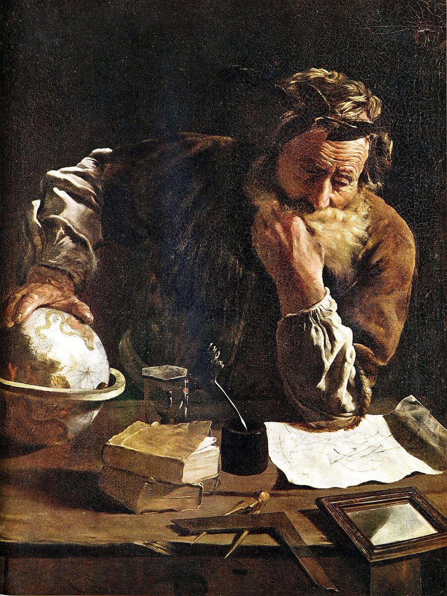 Delving into the riveting world of #AncientPhilosophy? Let's appreciate Archimedes! This illuminating mathematician transformed how philosophy and science intersect, laying down fundamental principles of hydrostatics, statics, and the explanation of the lever! His principled