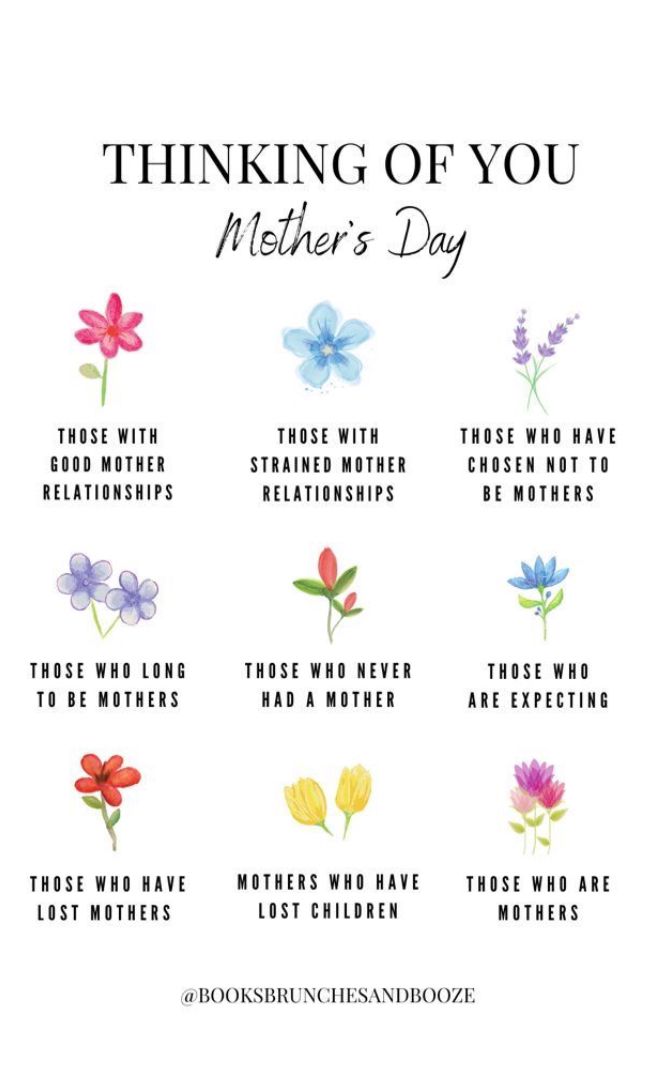 To all the mothers and mother figures.. Happy Mother's Day