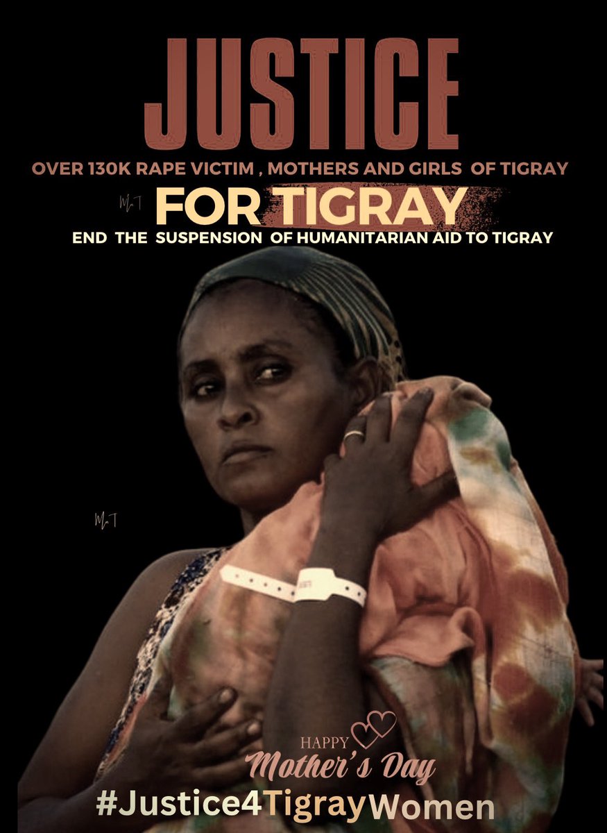 As we honor mothers, let’s acknowledge #Tigray’s women & girls enduring displacement in IDP camps and as refugees in Sudan On this #MothersDay, we demand swift action to ensure their safe return. #Justice4TigrayWomenAndGirls @UN_Women @Refugees_EU @Refugees @EU_UNGeneva @USWNT