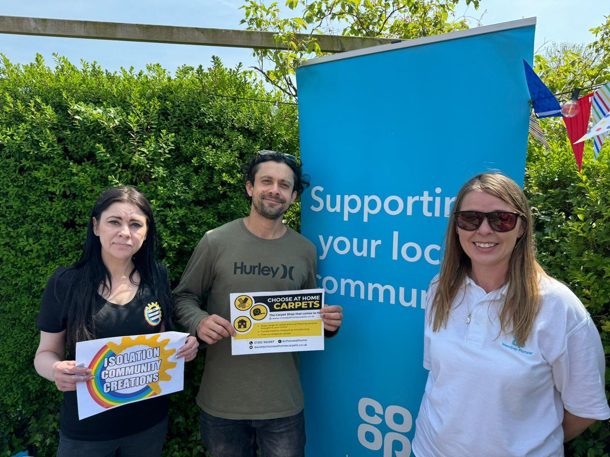 Amazing conversation across east devon coop community this DyingMattersWeek!
Thank you to Open Arms Honiton, Isolation Creations Exmouth, all the sponsors and attendees for coming together to raise awareness. Shoutout to the Digger’s Rest for hosting & @coop magnolia walk store.