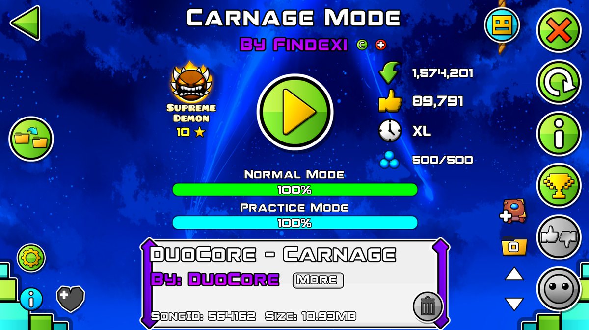 Carnage Mode 100% muy bueno