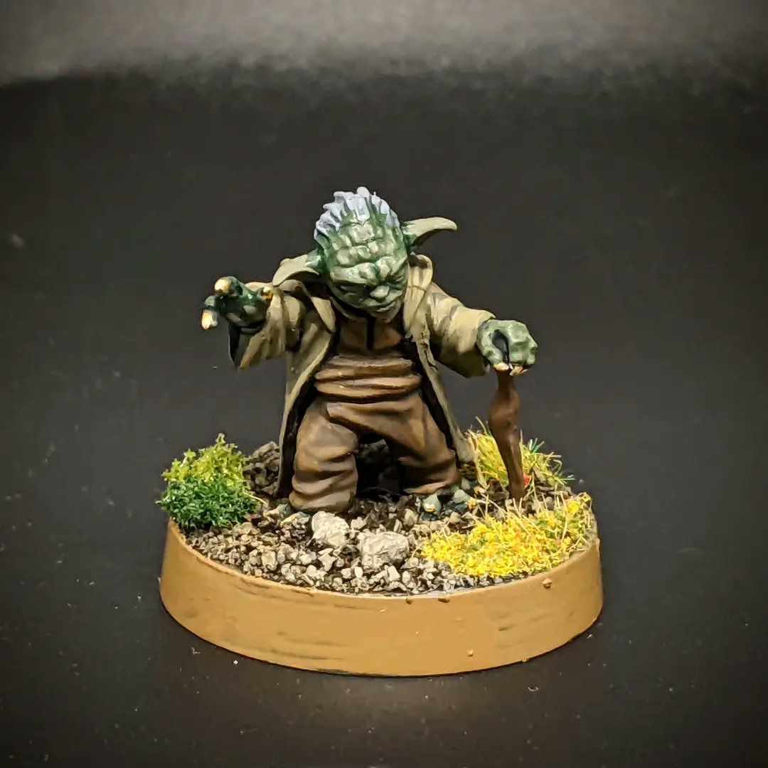 Finished up these Heroes from Star Wars Legion this week. Really enjoyed working on the Yodas. 
.
#starwars #starwarslegion #minis #minipainter #scalemodeler #tabletop #wargame #theforce