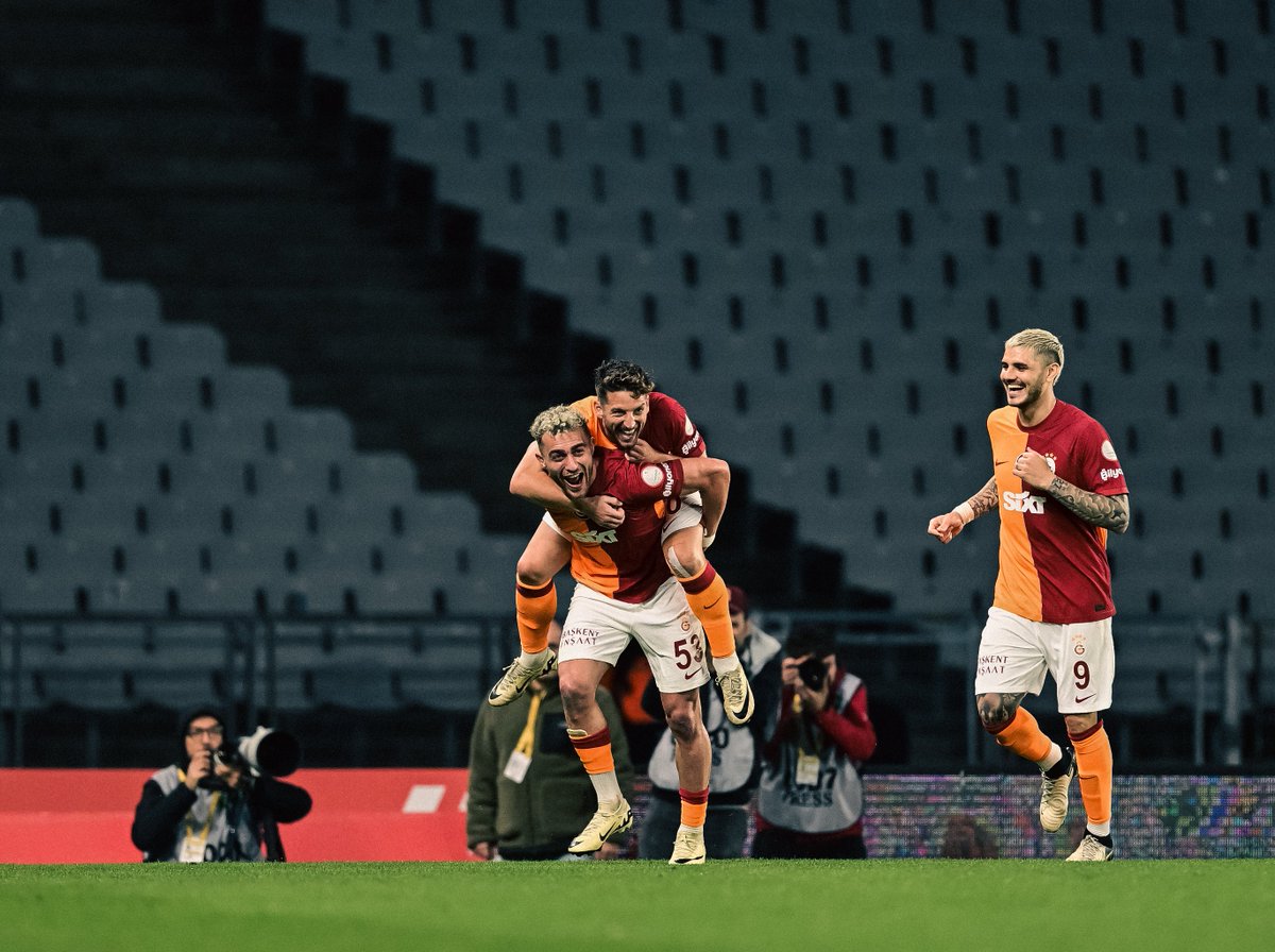 MS | Karagümrük 2-3 Galatasaray ⚽️ 34' Mendes ⚽️ 45+4' Barış Alper ⚽️ 70' Mertens ⚽️ 83' Markao ⚽️ 90' Berkan