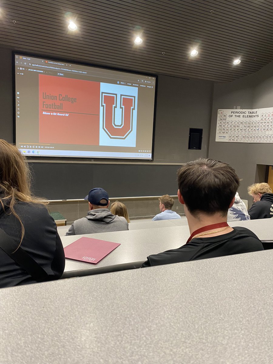 I had a great time yesterday at <a href="/UnionCollegeFB/">Union College Football</a>!! Thank you <a href="/CoachDrach/">Jonathan Drach</a> and the rest of the staff for having me! Great to see some <a href="/StJohnsPrepFB/">St. John’s Prep Football</a> guys too!!