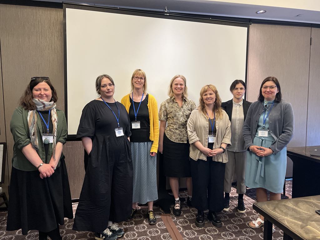 mother_net's tweet photo. 7 @mother_net members 😎 from @UU_University &amp; @VU_LT presented their papers in Seattle, @SAScandStudy conference.
#motherhood #research #HorizonEU https://t.co/UdZBHFoPz4