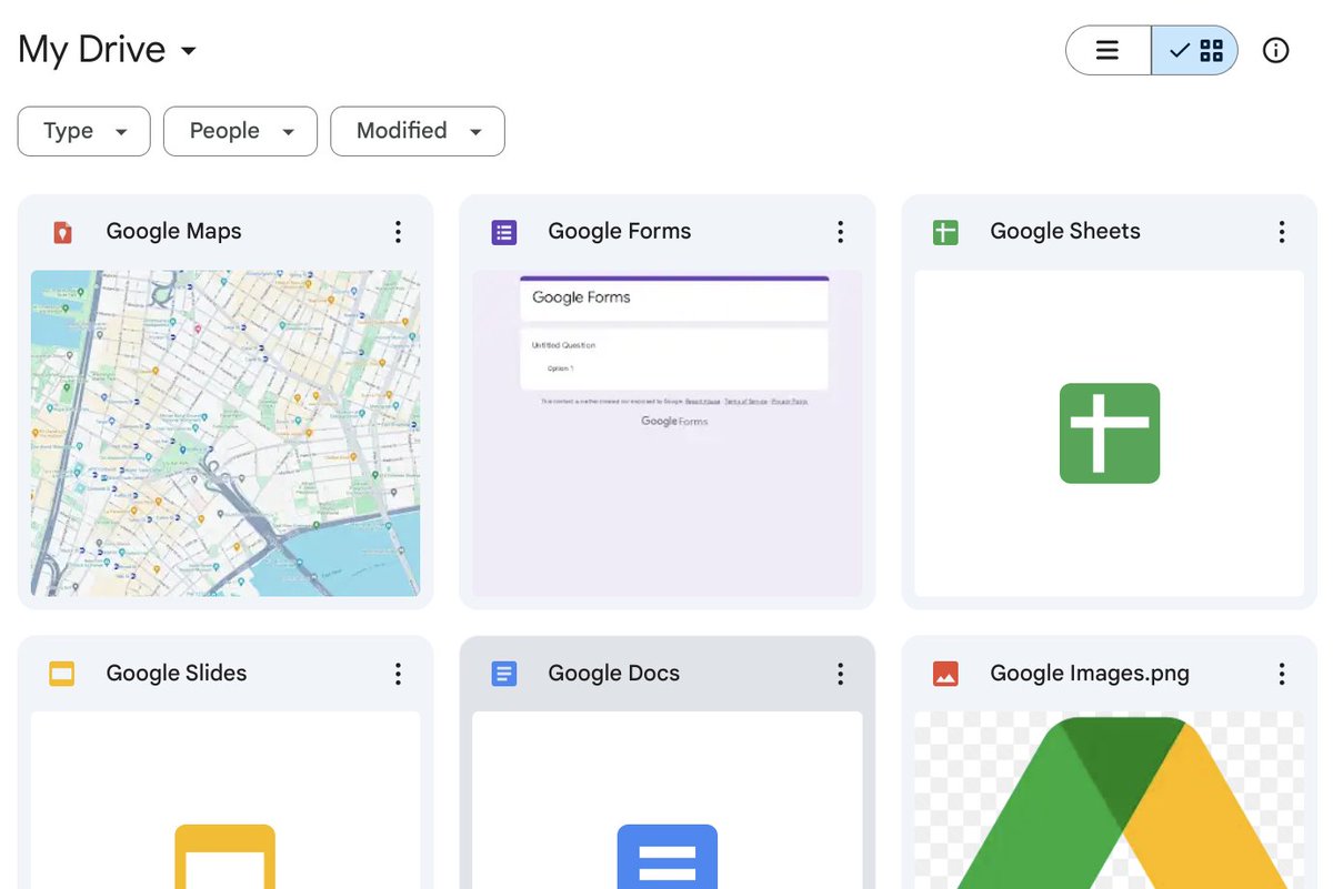 Is your #GoogleDrive more of a list or grid layout kind of vibe? 🤔