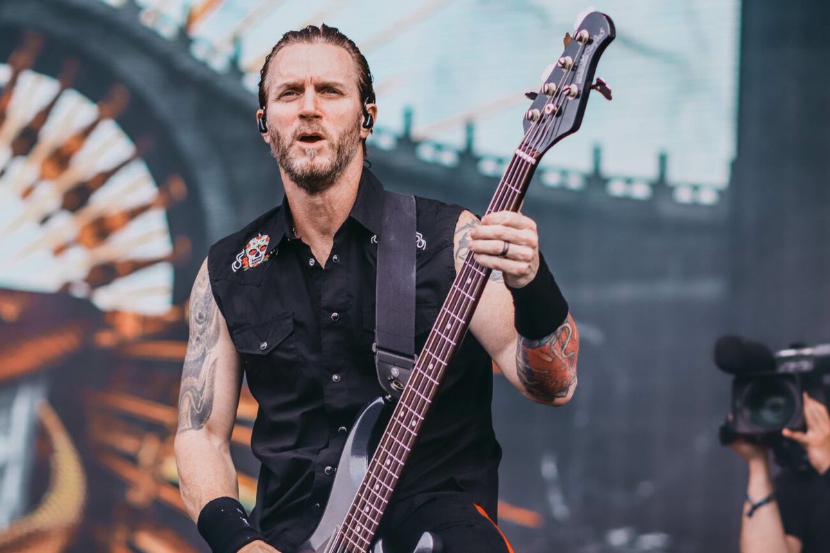 Always bringing the thunder! #BrianMarshall #AlterBridge #BassPlayer