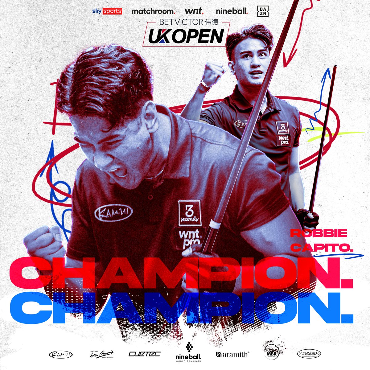 The Pinoy from Hong Kong is shining under the bright lights of the world stage.

Introducing your 2024 UK Open champion...

𝐑𝐎𝐁𝐁𝐈𝐄 𝐂𝐀𝐏𝐈𝐓𝐎 🇭🇰🏆

#UKOpenPool 🇬🇧