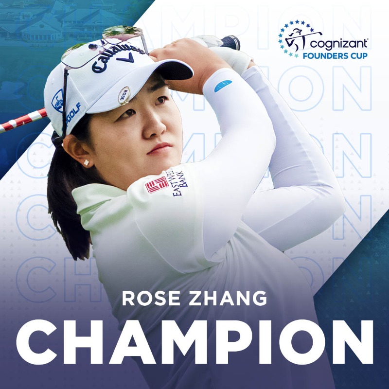 Rose Zhang notches her second LPGA Tour win 🏆