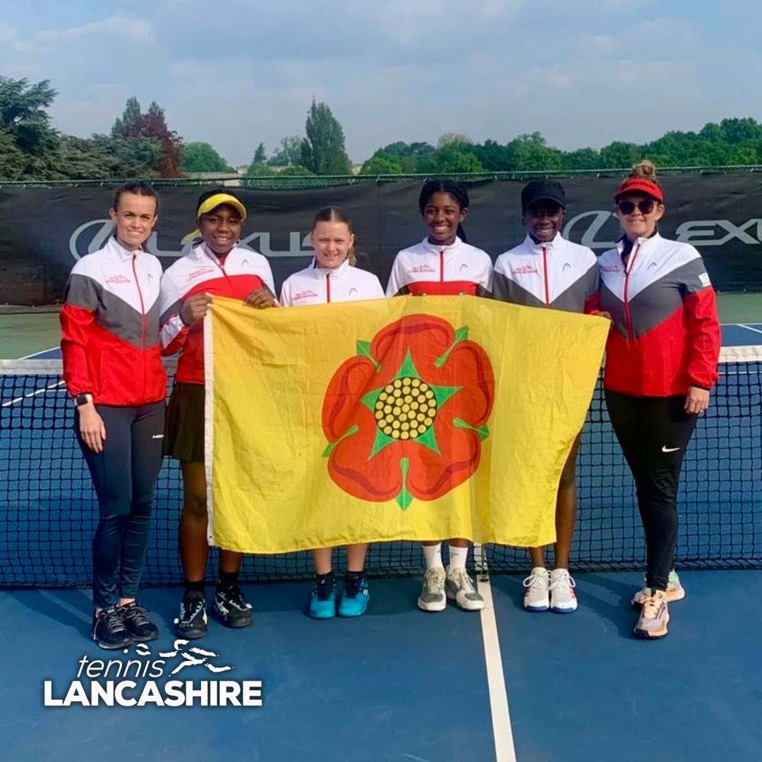 Great effort from the players who represented the Lancashire 14 & Under Girls team this weekend at the LTA County Cup Finals in Nottingham finishing in 4th place! 🎾🌹👏