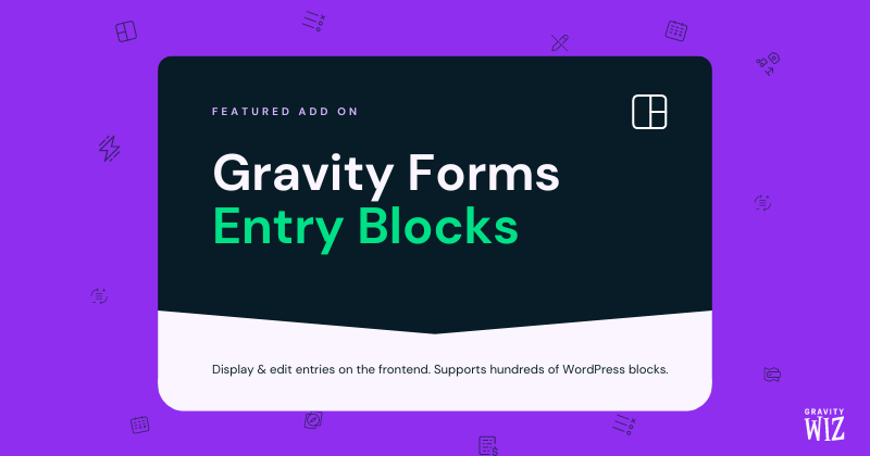 Entry Blocks from Gravity Wiz lets you easily display and edit Gravity Forms entries on the front end of your site. Find out more… gravityfor.ms/4aWIs01 #WordPress #WordPressPlugins @GravityWiz