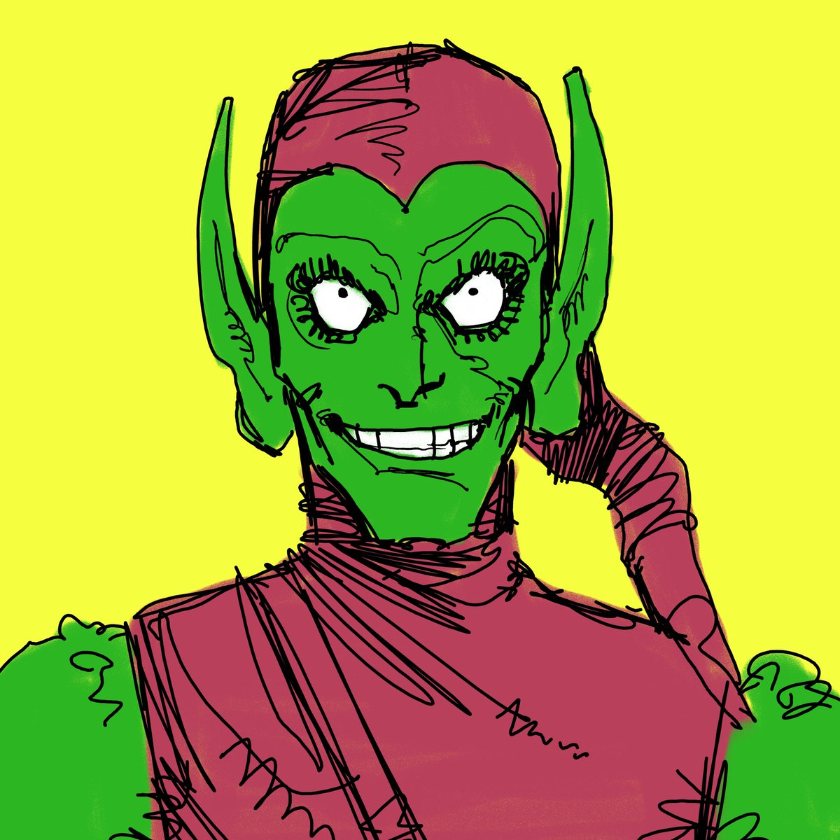 Ditko style Green Goblin