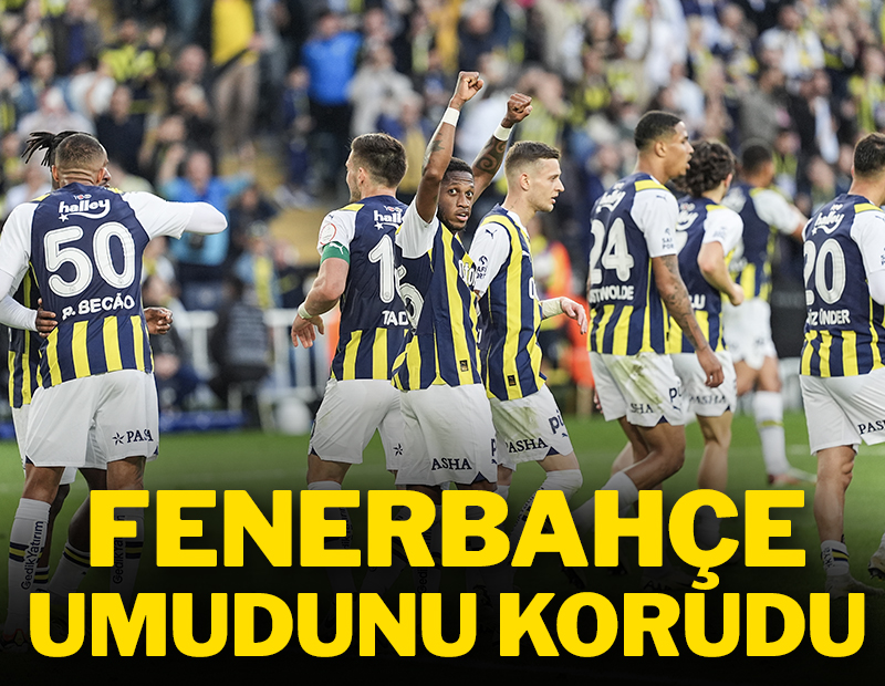 Fenerbahçe, Kayserispor'u 3 golle geçip umudunu korudu sozcu.com.tr/fenerbahce-kay…
