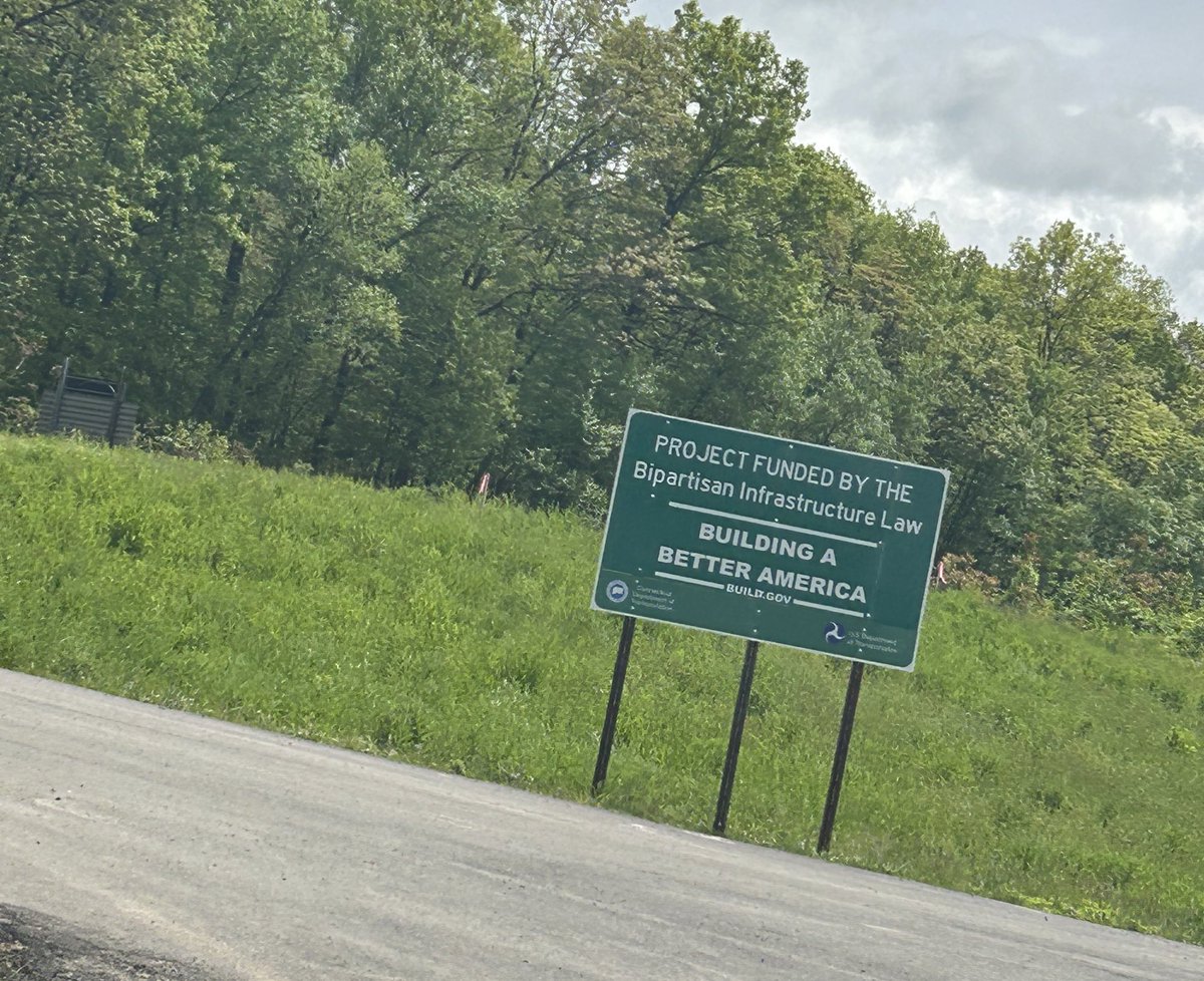 Yay for no potholes but also where the #BIF funding for public transit? Dreaming about trains 🚂