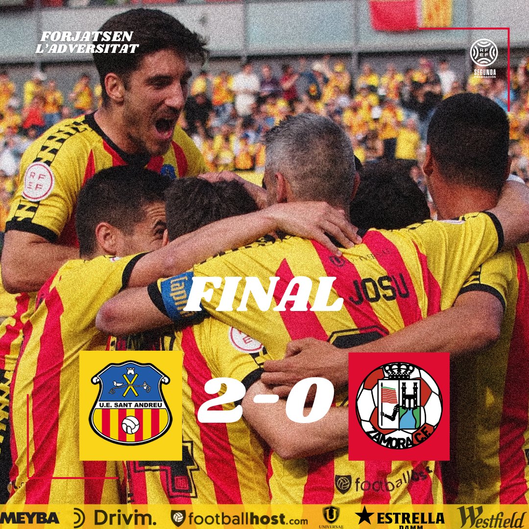 🏁 FINAL AL NARCÍS SALA! (2-0)

Victòria del Sant Andreu! 🟡🔴