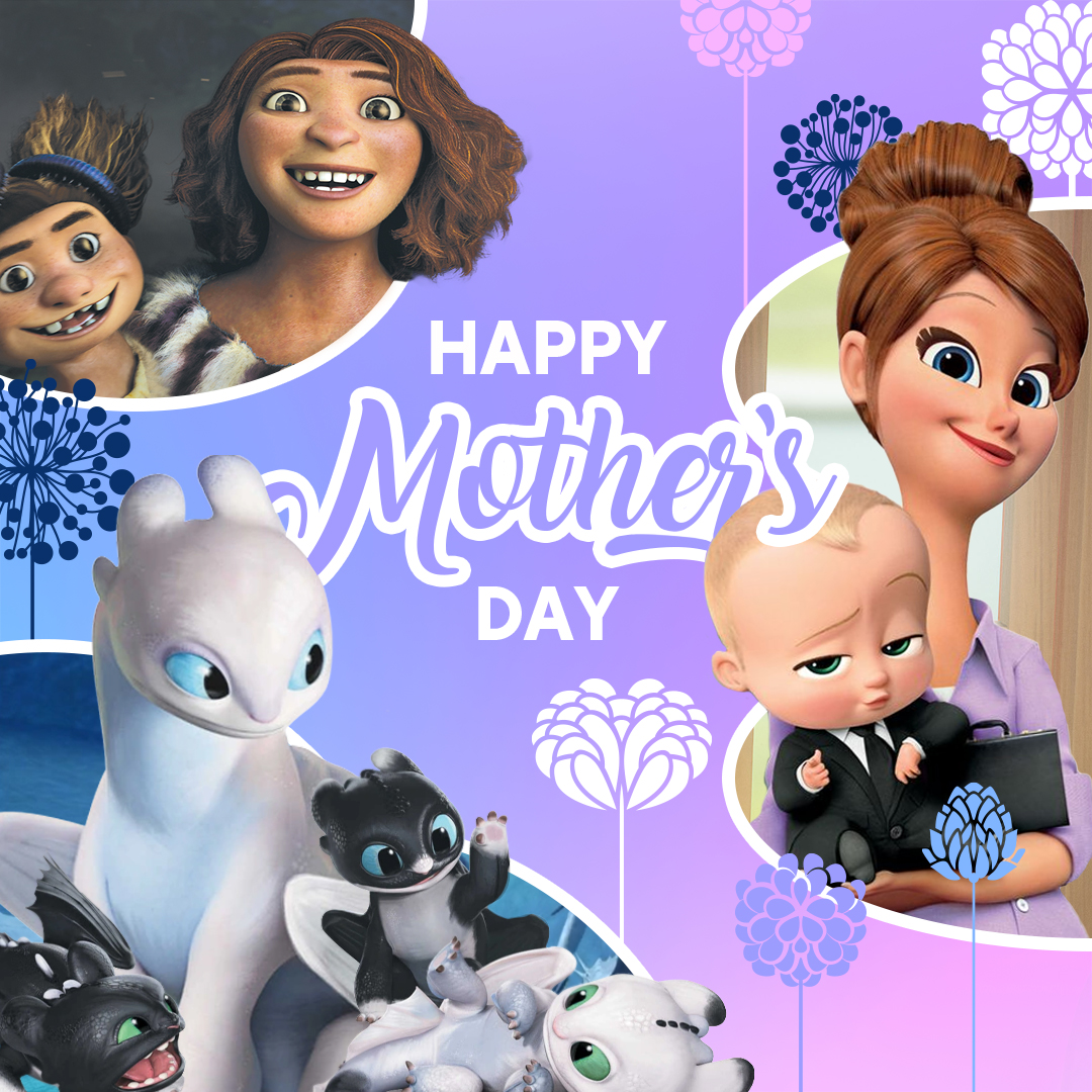 To each and every kind of Mom, we hope you get all the love, rest, and care you deserve today ❤️ #Dreamworks #MothersDay