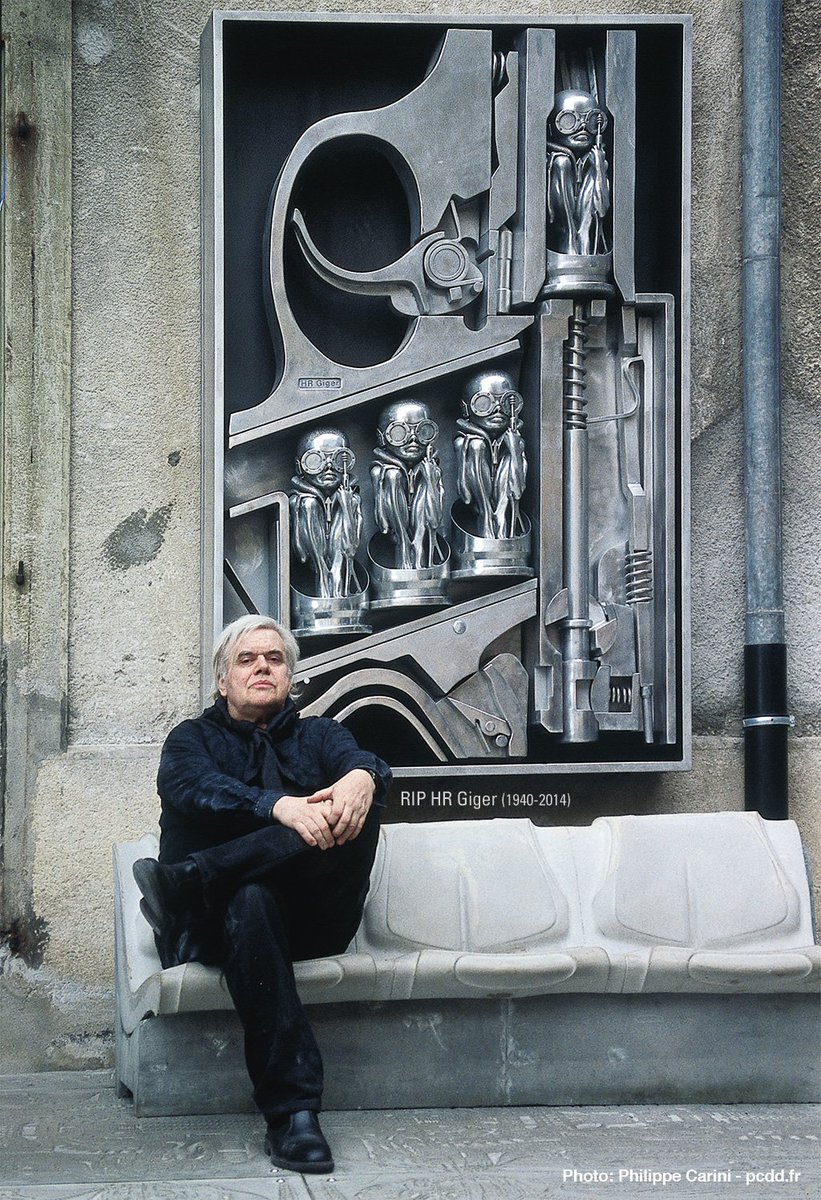 #HRGiger passed away 10 years ago today. @PrometheusFilms @AlienAnthology @avpgalaxy @RealGDT @philippe_rouyer @jwrinzler @Lauzirika @RealCarrieHenn @whatisalt236 @JeanVeber189494 @alejodorowsky @ppgarcia75 @Gorkab @FrancoisHANSS @iamdruillet @SciFiHotel @OnlyFilmMedia