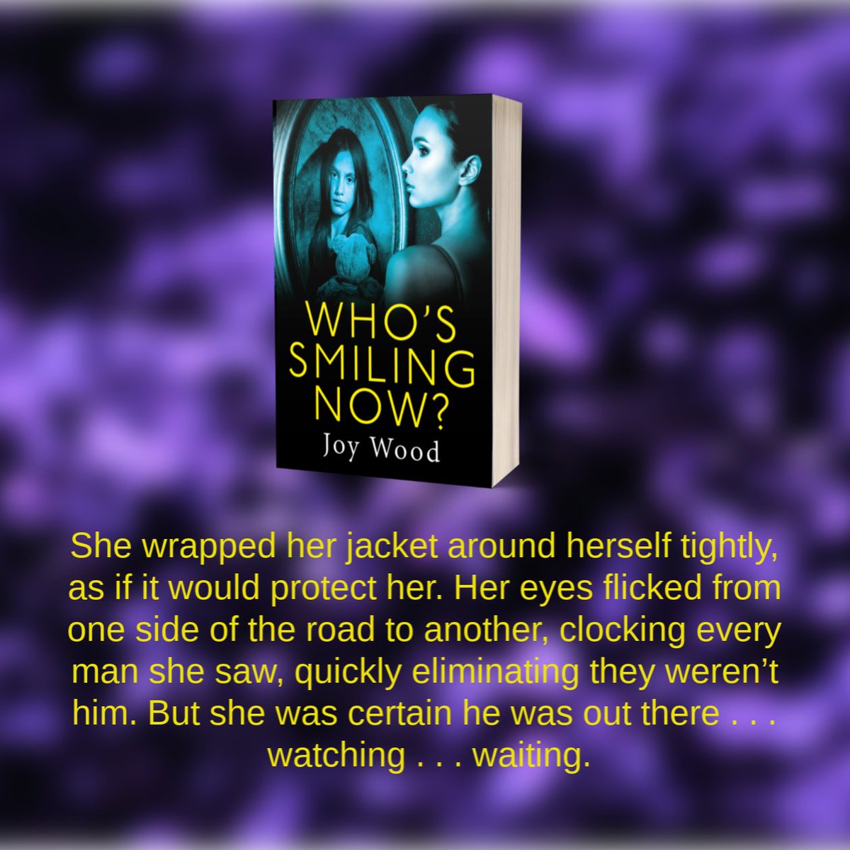 Who exactly is smiling now? - not the stalker that's for sure . . . Available on #KindleUnlimited #BooksWorthReading #mustread #WritingCommunity #SundayFunday mybook.to/WhosSmilingNow